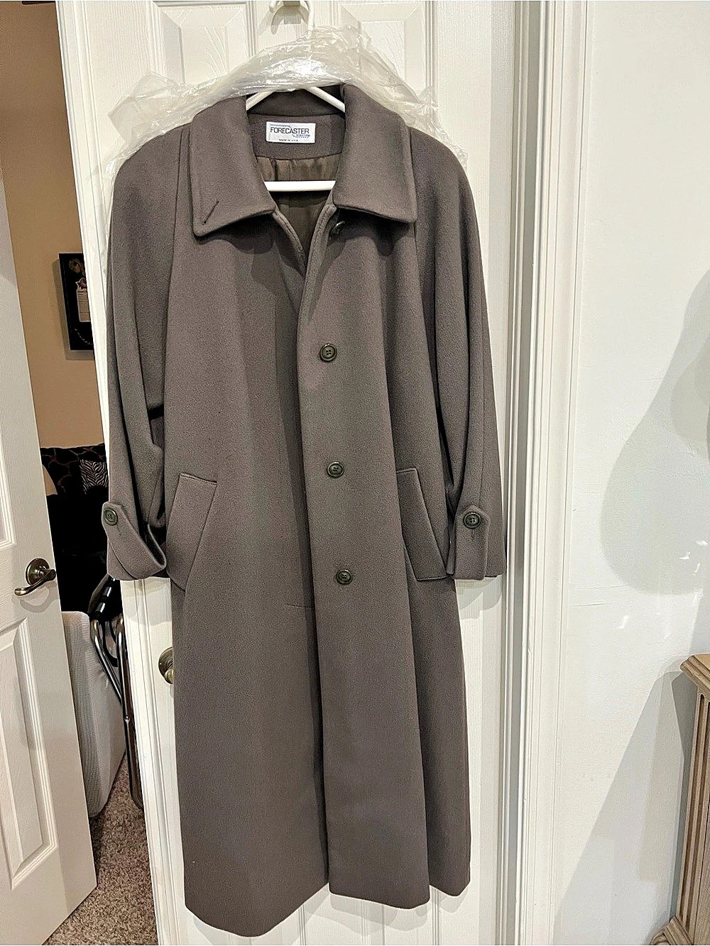 Forecaster Women's Brown Trench Coat Like New